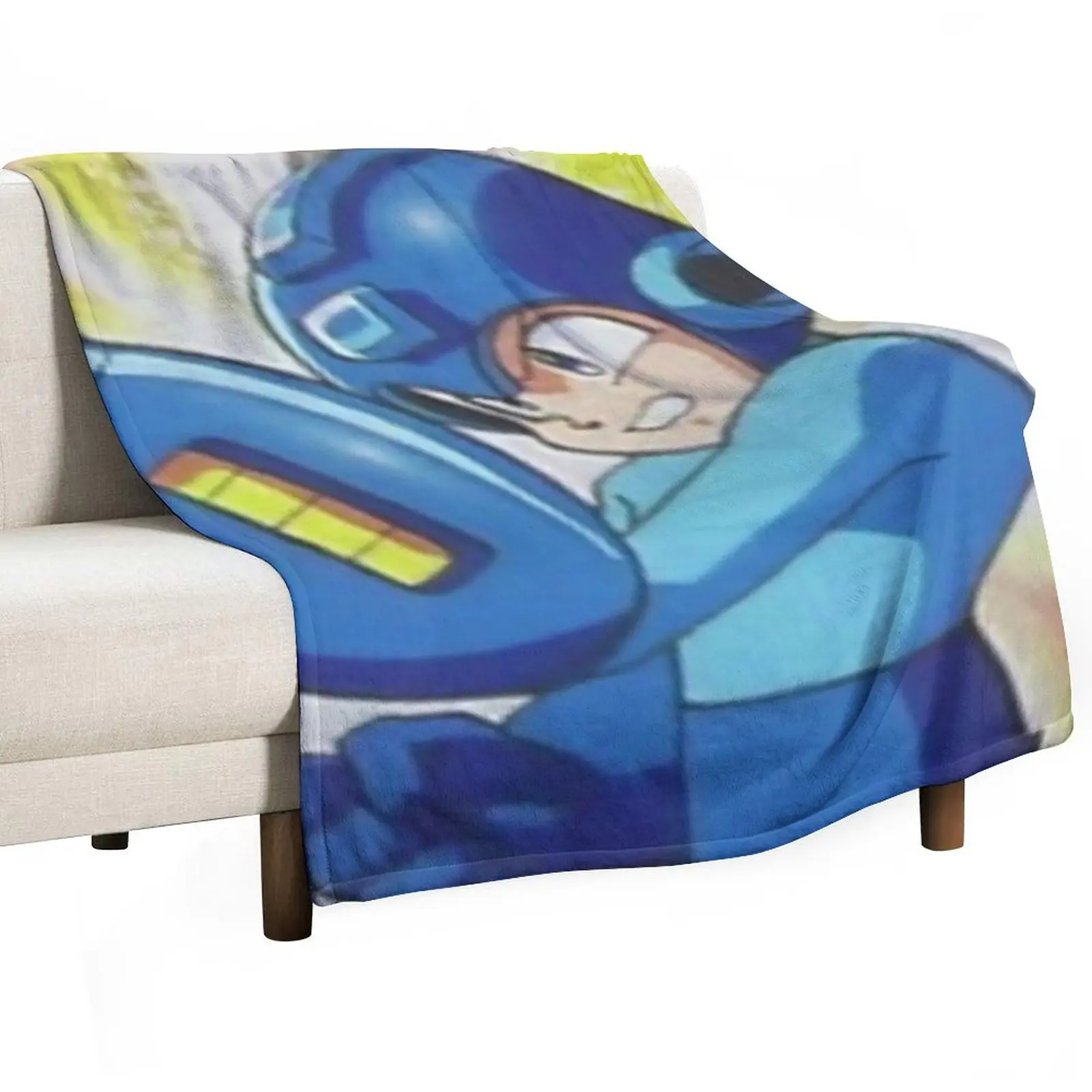 

Mega Man 8 Intro Throw Blanket for babies Soft Big Blankets For Bed Sofa Quilt Blankets