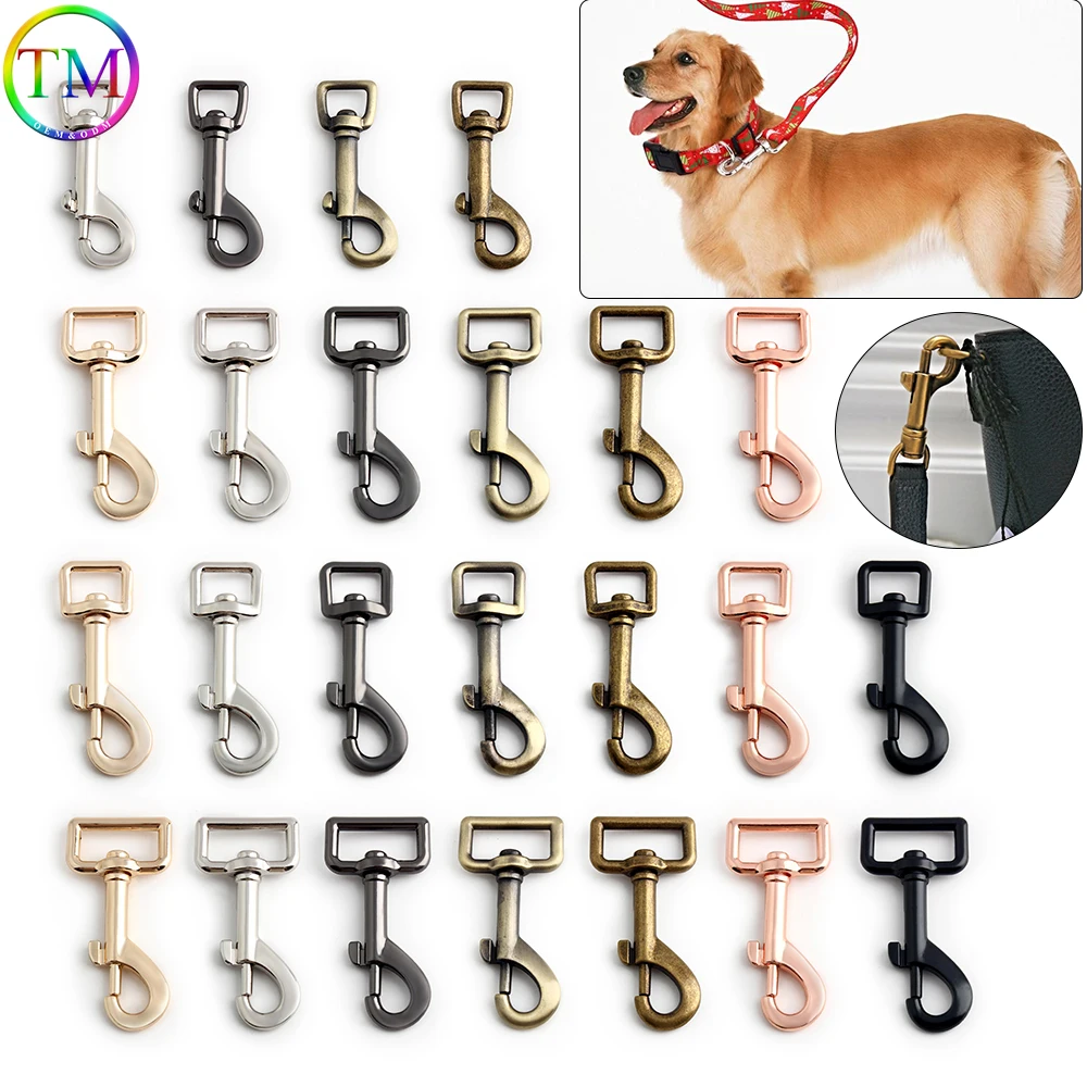 

10-50Pcs 13-26mm Bag Strap Buckles For Sewing Metal Swivel Lobster Clasp Keychain Trigger Snap Dog Collar Hook DIY Accessories