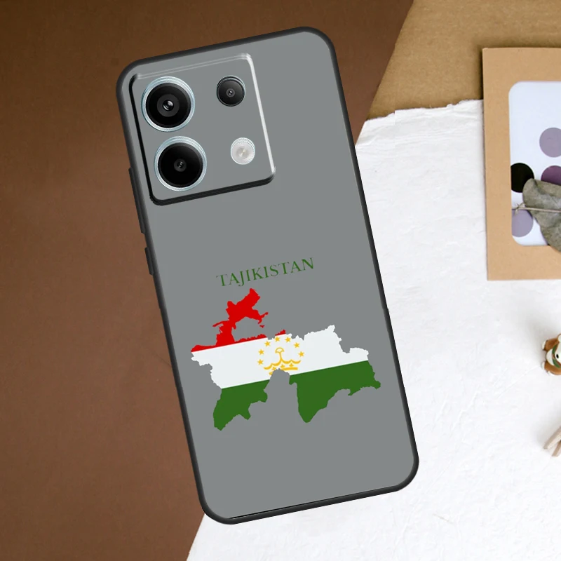 Tajikistan Flag Phone Case For Redmi Note 12 13 Pro Plus 9 10 11 Pro 9S 10S 11S 12S Redmi 10C 12C 13C Cover