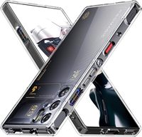 For ZTE Nubia Red Magic 10 9s Pro Reinforced Corners Clear Shockproof Back Soft TPU Airbag Cover For ZTE Red Magic 9 Pro plus