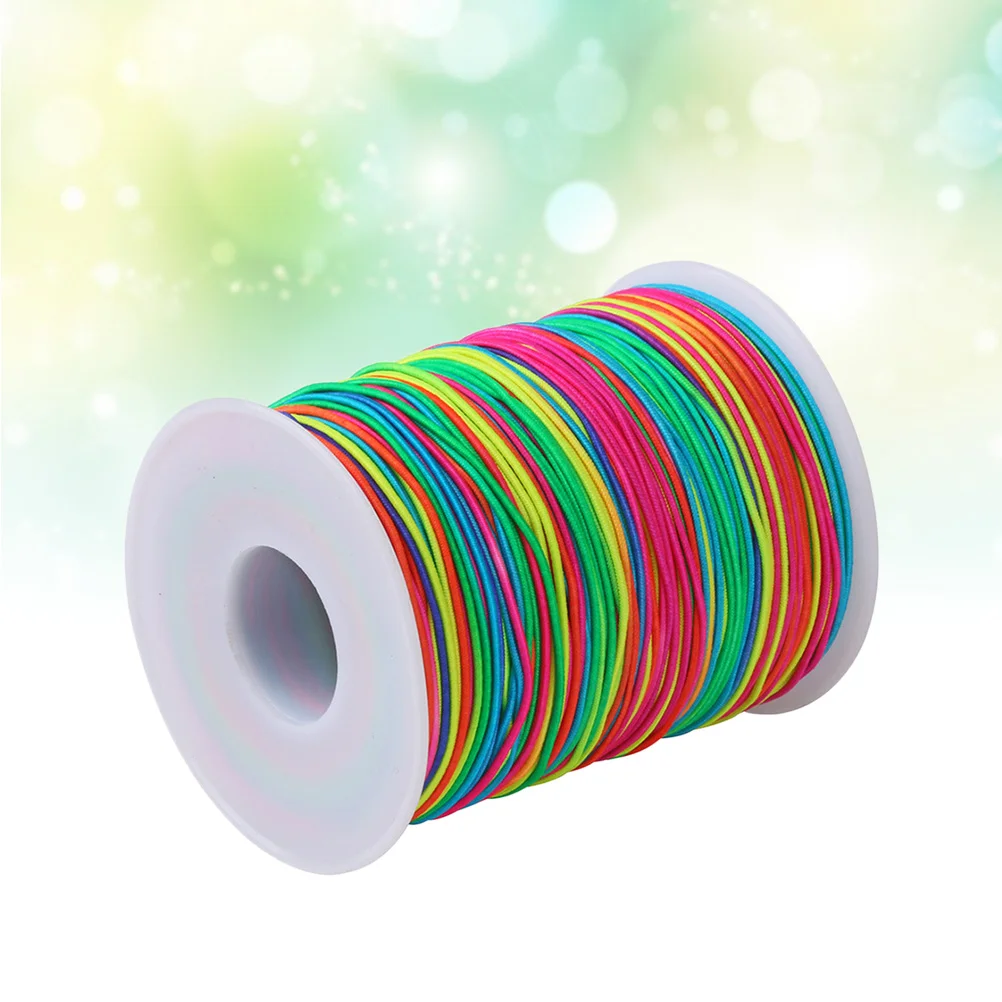 

100 M Stretch Thread Elastic Bands DIY Beading Cord Material Colorful Rope Jewelry Making