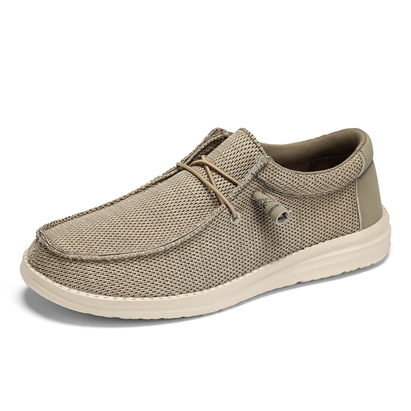 Summer Mens Slip-On Canvas Casual Shoes For Men Big Size 47 48 49 50 51 Breathable Comfortable