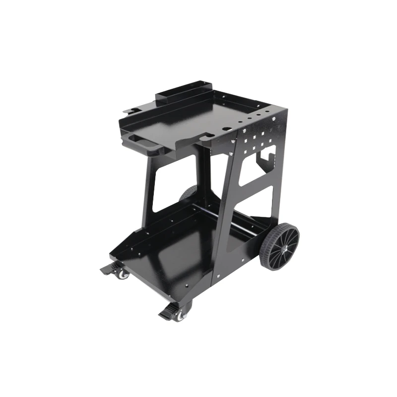 4-Wheel Welding Machine Tool Trolley with Handle ,Sheet Metal Repair Tool Cart, Auto Repair Workshop Multi-layer Toolbox