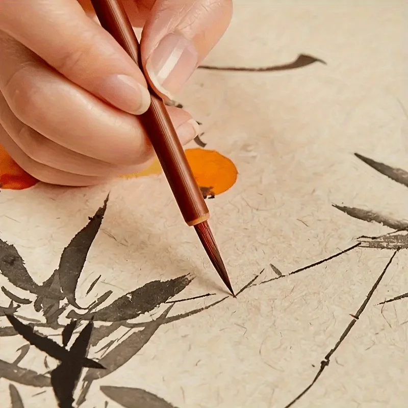 Feine Linien-Kunstpinsel, Handgefertigt, Chinesische Kalligrafie und Präzisionsdesignierte Digitale Malpinsel – Detail 7