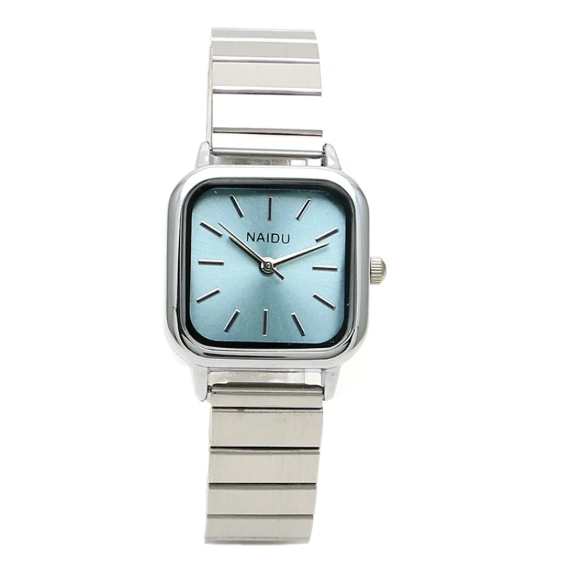 Luxury Square Women Watch Simple Silver Exquisite Ladies Bracelet Wrist Watches Minimalist Female Quartz Clock Reloj Mujer