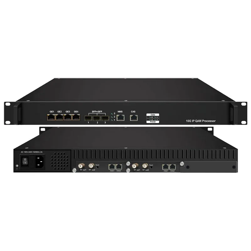 ASI Digital IP to DVB-T RF Modulator with DPD GPS 10MHz Reference Clock Input for Radio & TV Broadcasting Equipment