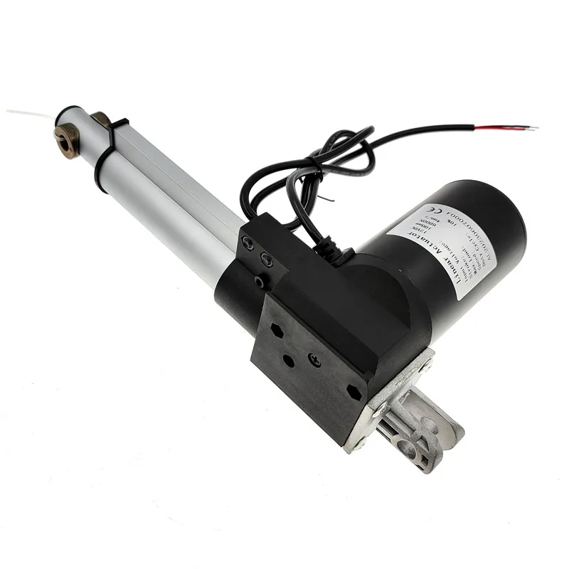 DC Linear Actuator 12V 24V DC Linear Motor Heavy Duty 500N For Controller Home Use Sofa Recliner Lift Stroke 100mm 150mm 200mm