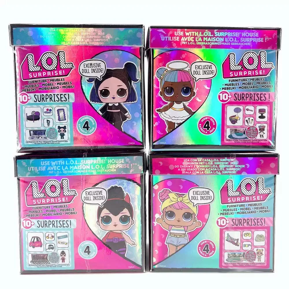 LOL Verrassing Prachtige Geschenken Box Set MGA Poppen OMG Grote Zus Pop Kawaii Mooie Meisjes Speelgoed Fantasiespel Pose Presenteert Dropping