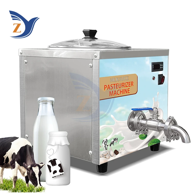 Pasteurized Processing Equipment Commercial Liquid Sterilization Milk Juice Egg Liquid Rice Wine Direct Small Automatic Tea Shop