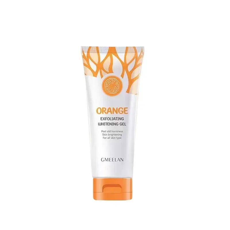 50ml Orange GMEELAN Exfoliator Scrub Cream Shrink Pores Exfoliate Facial Scrub Brightening Skin Whitening Peeling Beauty Product