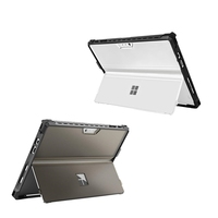 Tablet Hard Case Shell For Microsoft Surface Pro 7 Plus 6 5 Pro 4 LTE, Shockproof Folio Protective Rugged Cover