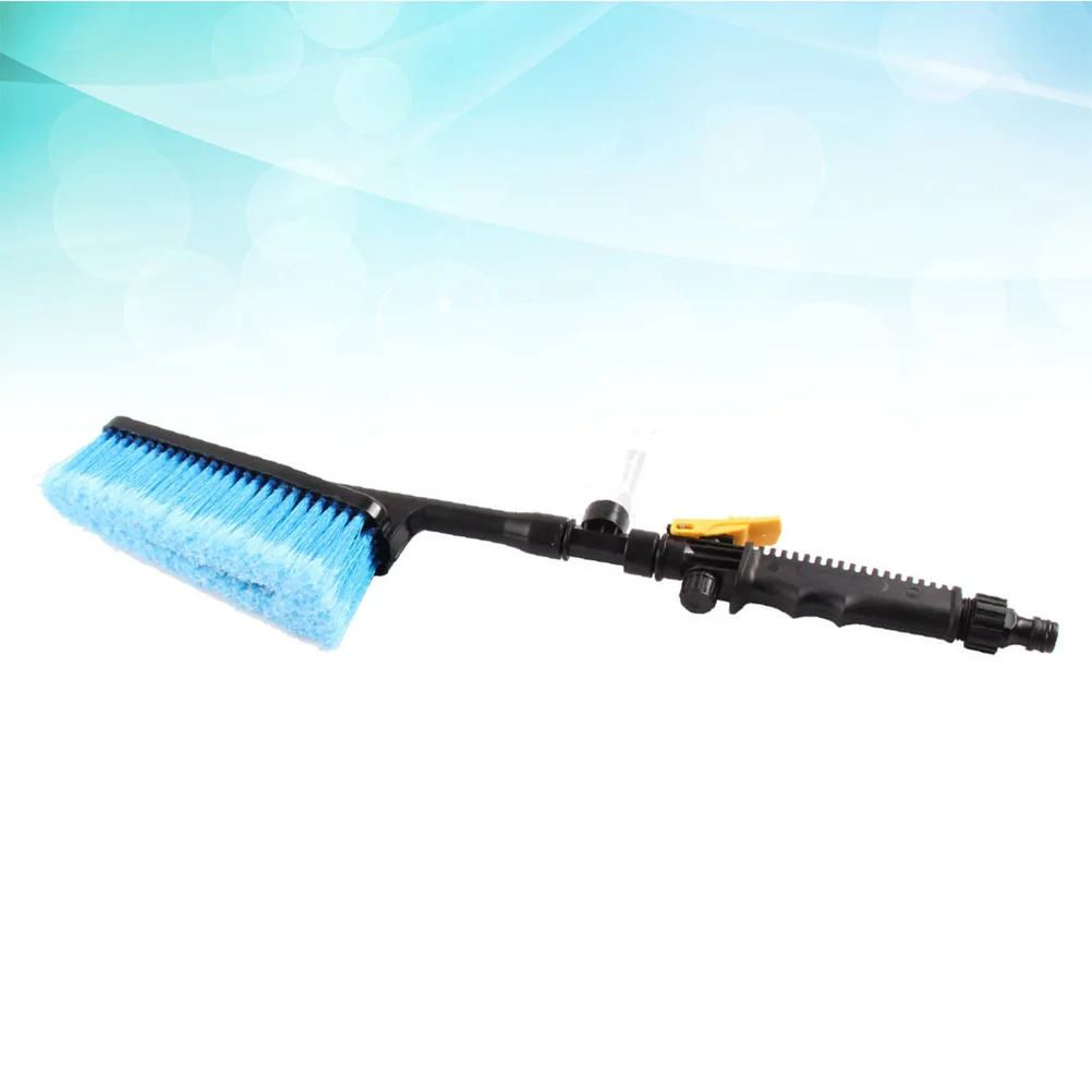 Car Cleaning Brush Long Handle Detachable Washer Water Hose Nozzle Cleaner Soap Sprayer Washing Tool for Auto