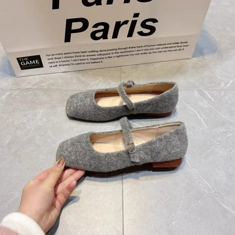 Chaussures Plates à Talons Compensés Bas pour Femme, Sandales Habillées d'Extérieur à la Mode, Nouvelle Marque