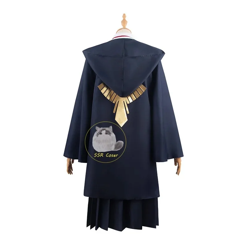 c;4,h'6\e/7;Mashle Magic and Muscles Lemon Irvine Cosplay Costume Wig Adler Rob Trench Headgear School Unifob;6,k'8\s.9/ view 4