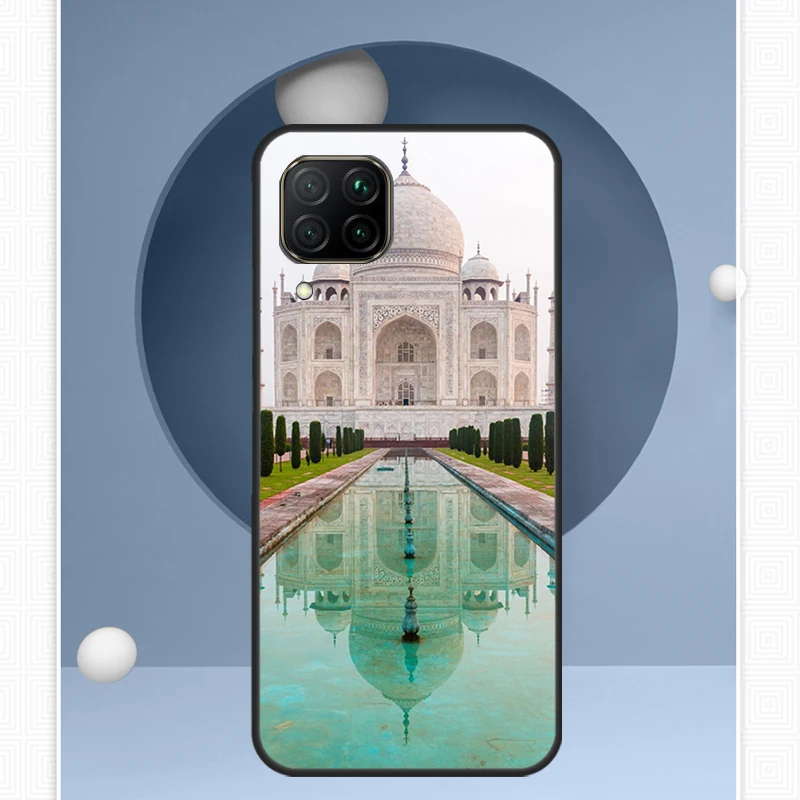 Taj Mahal India Mausoleum For Huawei Nova Y72 Y90 Y61 Y91 Y60 Y70 12s 12i 11i 8i 9 10 SE P20 P40 Lite P60 P30 Pro Case