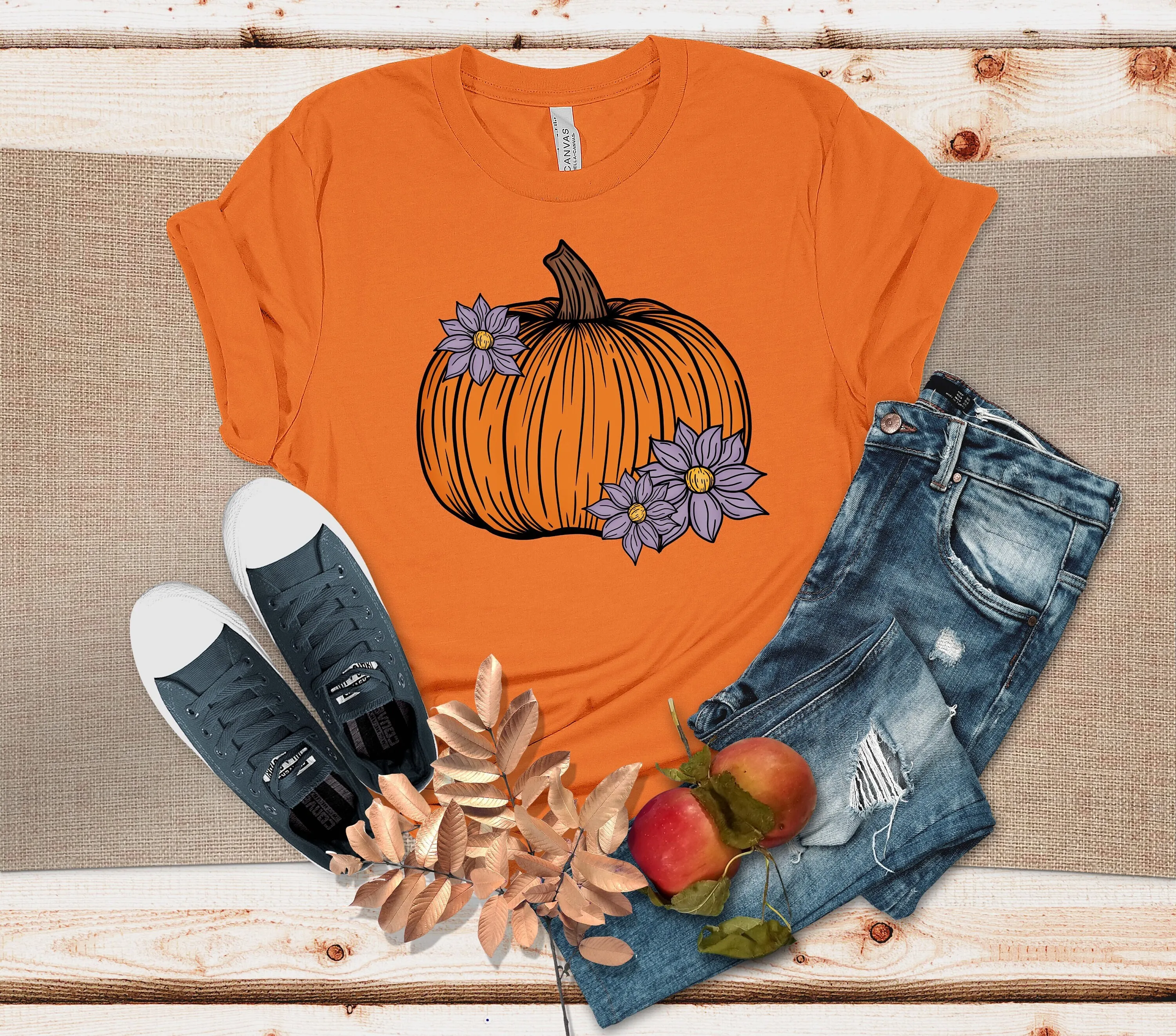 Halloween Pumpkin T Shirt Matching