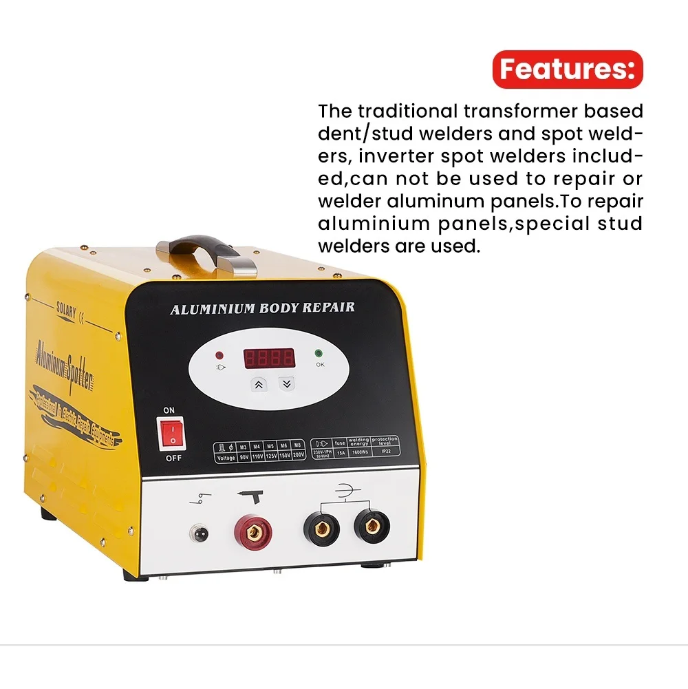

New spot welding machine dent puller Aluminum body dent puller PDR tool Automotive PDR dent tool