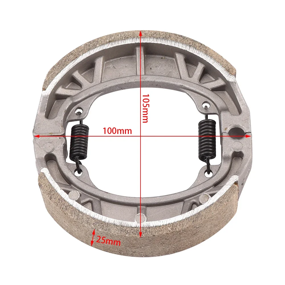 105mm CG125 Front Rear Brake Shoes For Honda Z50 Z50R Z50J QA50 QA C CL CT70 CT70H GY6 Scooter Moped