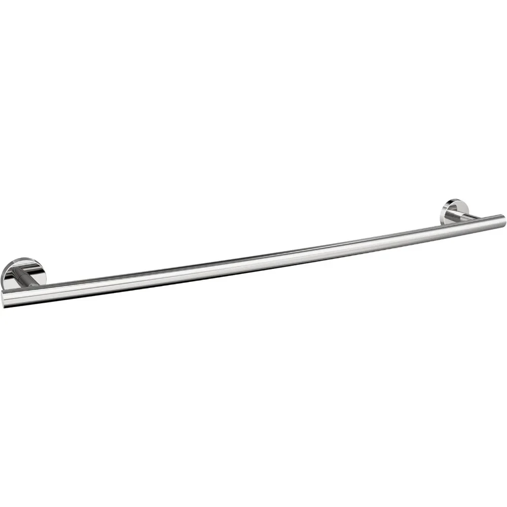 Polished Stainless Steel Towel Bar 24 in (610 mm) Arrondi Bathroom Towel Holder Bathroom Hardware  Bath Accessorie