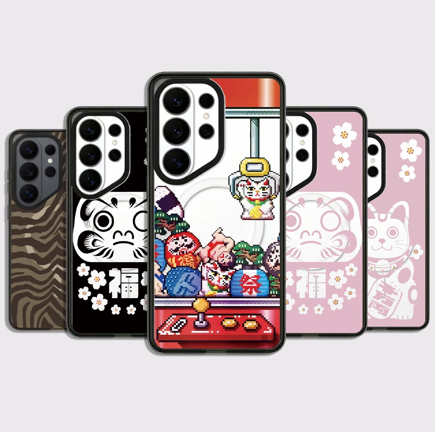 Brown Zebra Acrylic Case for Samsung Galaxy S26 S25 S24 S23 Ultra S26U S24+ S25+ S26 Plus Protective Case