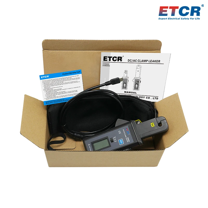 ETCR6000 misuratore di corrente a morsetto automobilistico ad alta precisione di alta qualità adatto per la manutenzione del circuito automobilistico