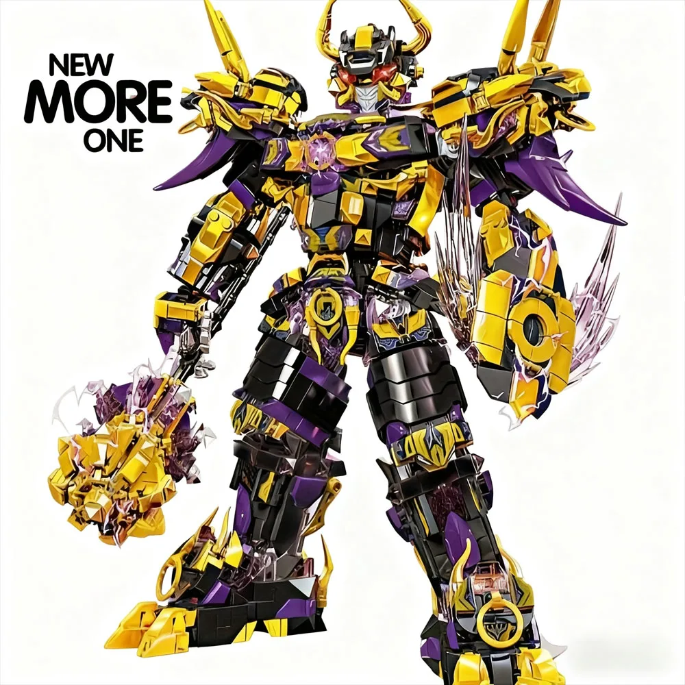 

MOC IDEAS 2508pcs Armor Robot Mecha Building Blocks Bricks compatible Games Mecha Perfect Room Decorations Anime TOYS