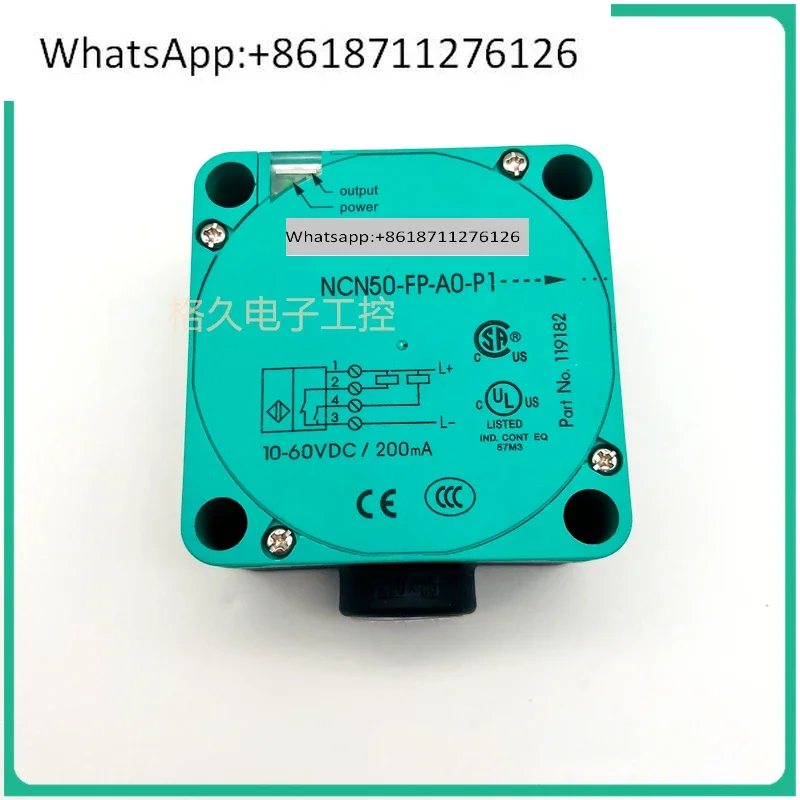 Proximity switch NCB50-FP-A2-P1-V1 NCN50-FP-E0 NJ40 IA W Z2 E2