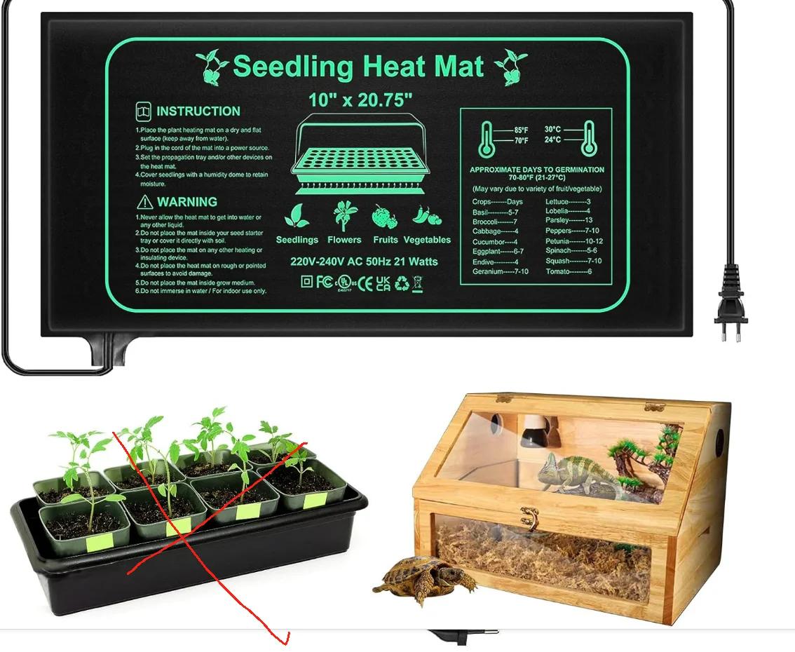 Rooting Gel Clone - Wodoodporna mata grzewcza do rozsady, do