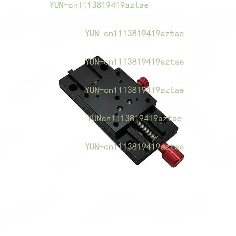 PT65-50 Manual Linear Translation Stage 50mm Travel Dovetail Guide Precision Fine Adjustment Slide Table