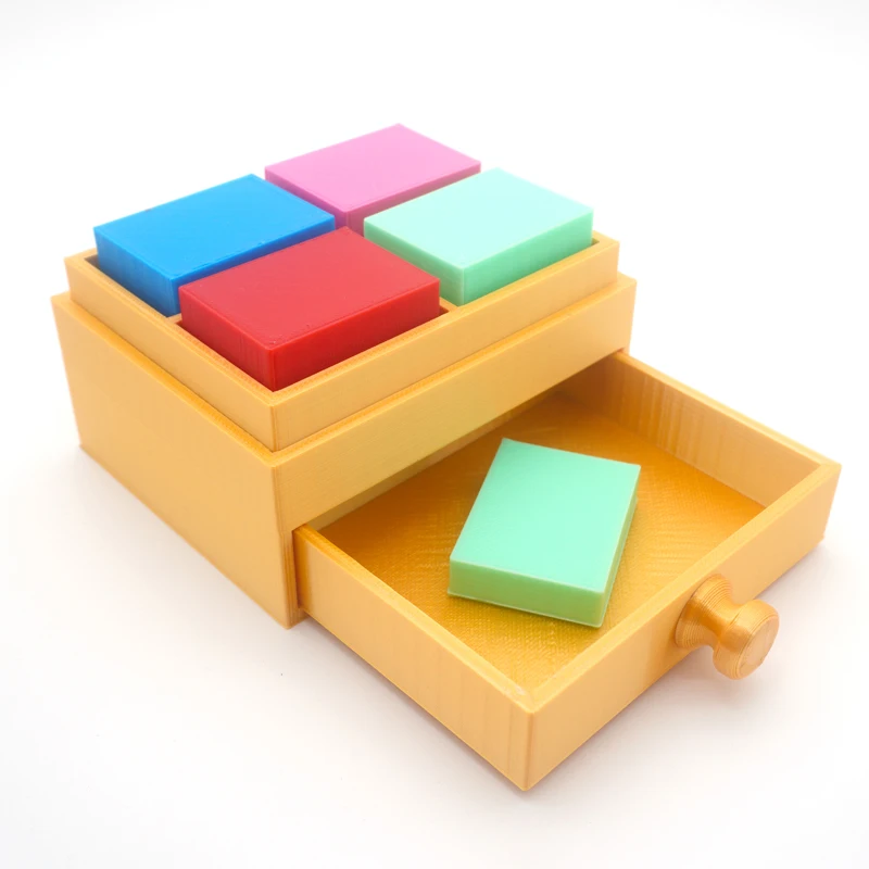 Block Prediction Box Magic Tricks Color Block Predict Magia Magiciain Close up Illusions Mentalism Gimmicks Props Funny  Magica