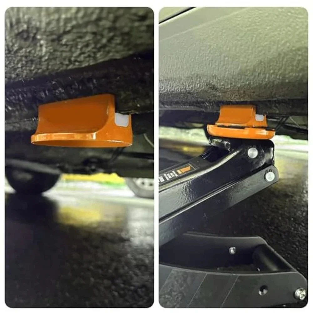 Vehicle Lifting Adapter for Pinch Weld Areas Made from CNC Machined Aluminum Alloy with Reliable Magnetic Grip