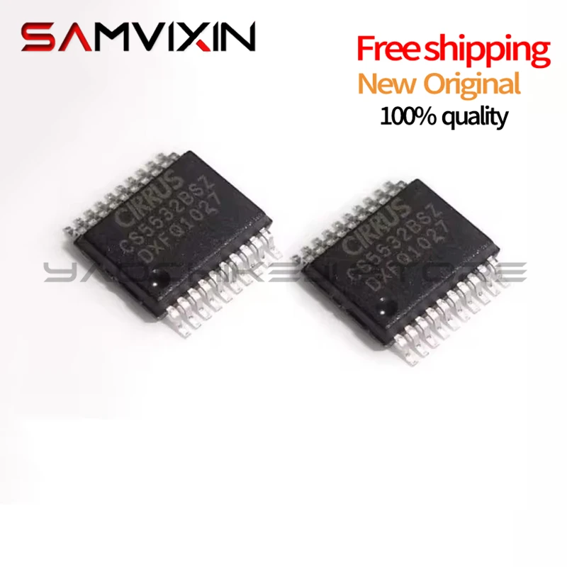 20PCS/LOT CS5532-ASZ CS5532-AS CS5532 IC ADC 24BIT SIGMA-DELTA SSOP20 chip New original free shipping