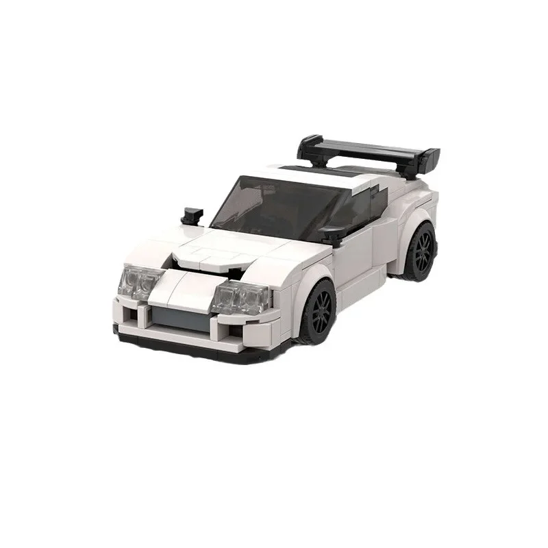 Modello di auto compatibile Moc MK4 Supra tecnologia da corsa building block modulare regalo Natale giocattolo per bambini set fai da te assemblaggio