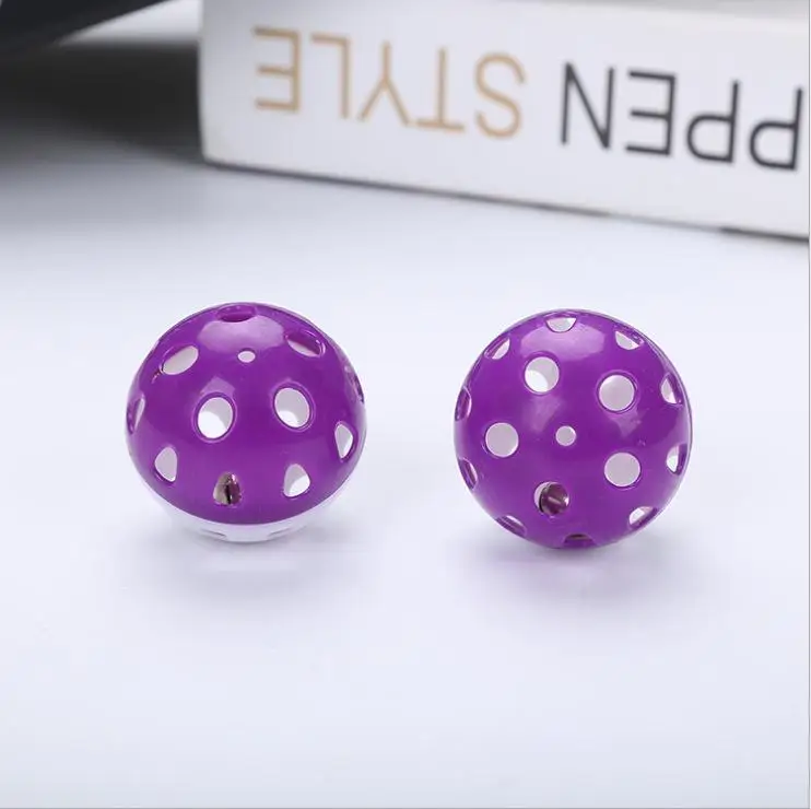 2026 5Pcs/set 4.3cm Hollow Bell Ball Teasing Cat Toy Pet Toy Plastic Ball Christmas Ornament Cat Toys Products
