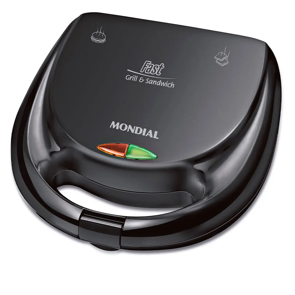 Sanduicheira Mondial Fast Grill e Sandwich S-12 750W 127V