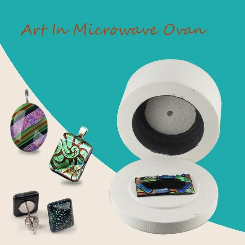 전자레인지 가마 19.5*11cm Coe 유리 융합 DIY 도구