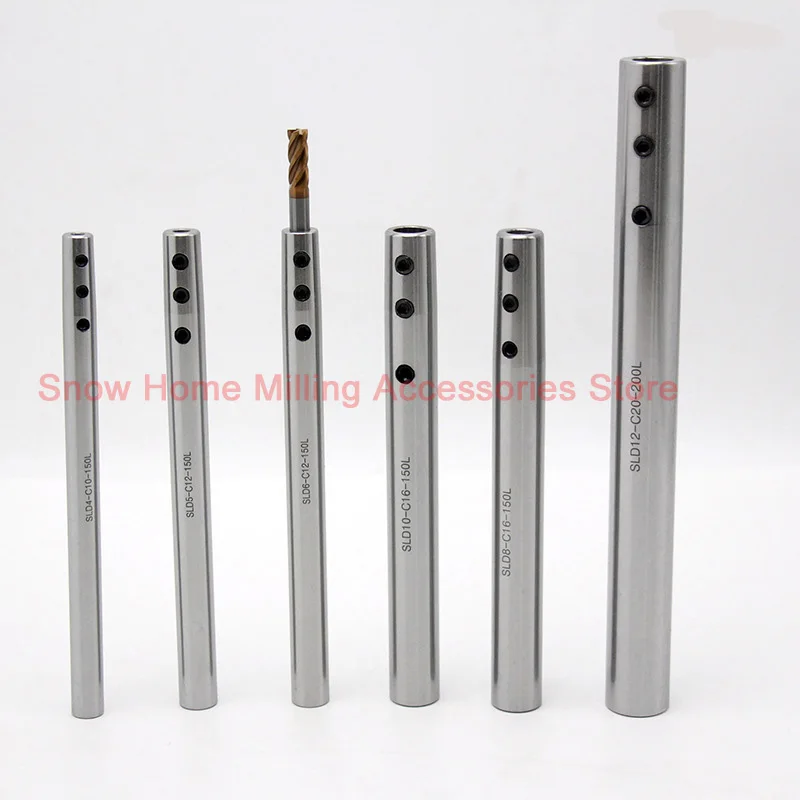 Side-Fixed Extension Rod SLD10-C20-150 Deep Cavity Work SLD4 6 8 12 Small Diameter Extension Rod