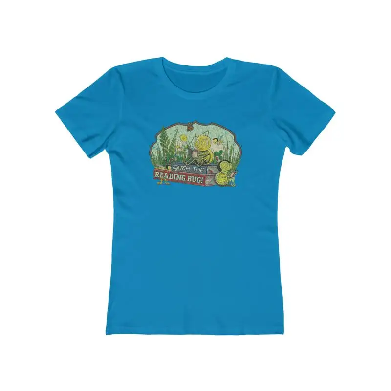 

Винтажная женская футболка Catch The Reading Bug 2002,