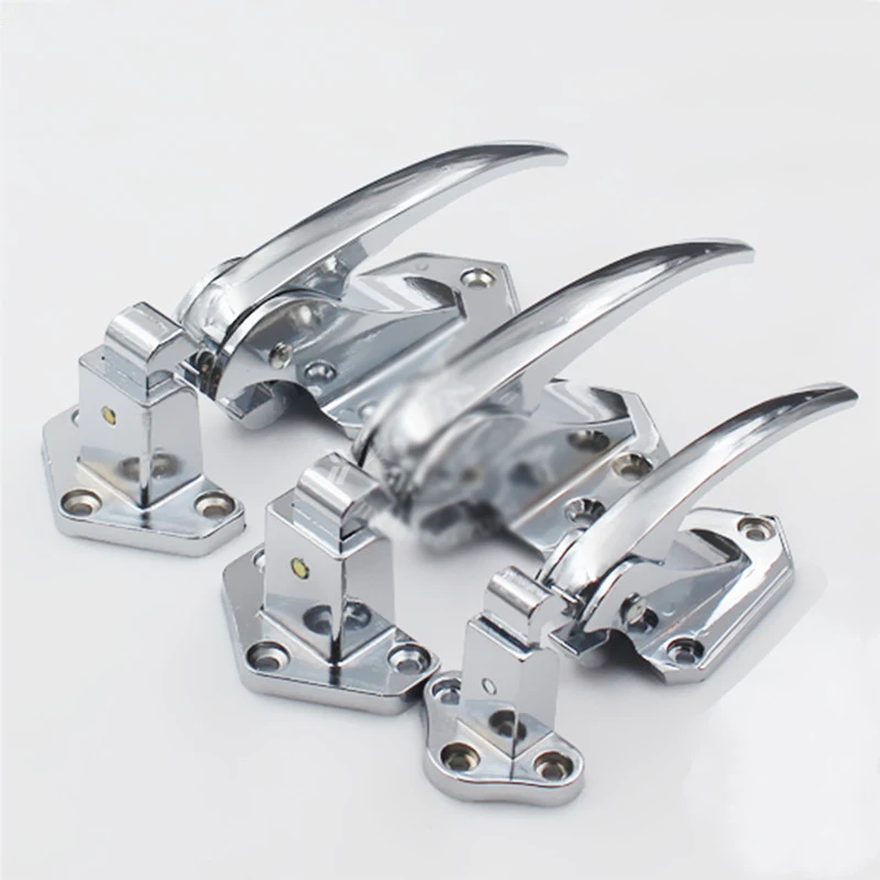 1PCS Oven Steam Cabinet Door Handle Cold Storage Freezer Flat Door Lock Buckle Electric Mechanical Equipment Hardware Accessorie