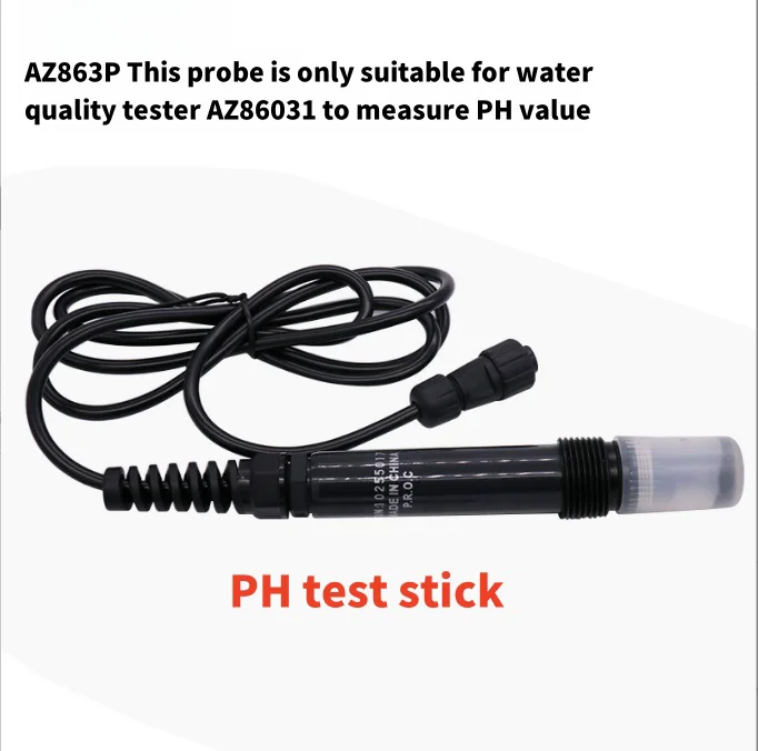 AZ quality products series PH conductivity measurement of dissolved oxygen measuring stick, PH electrode probe/DO/TDS measuring