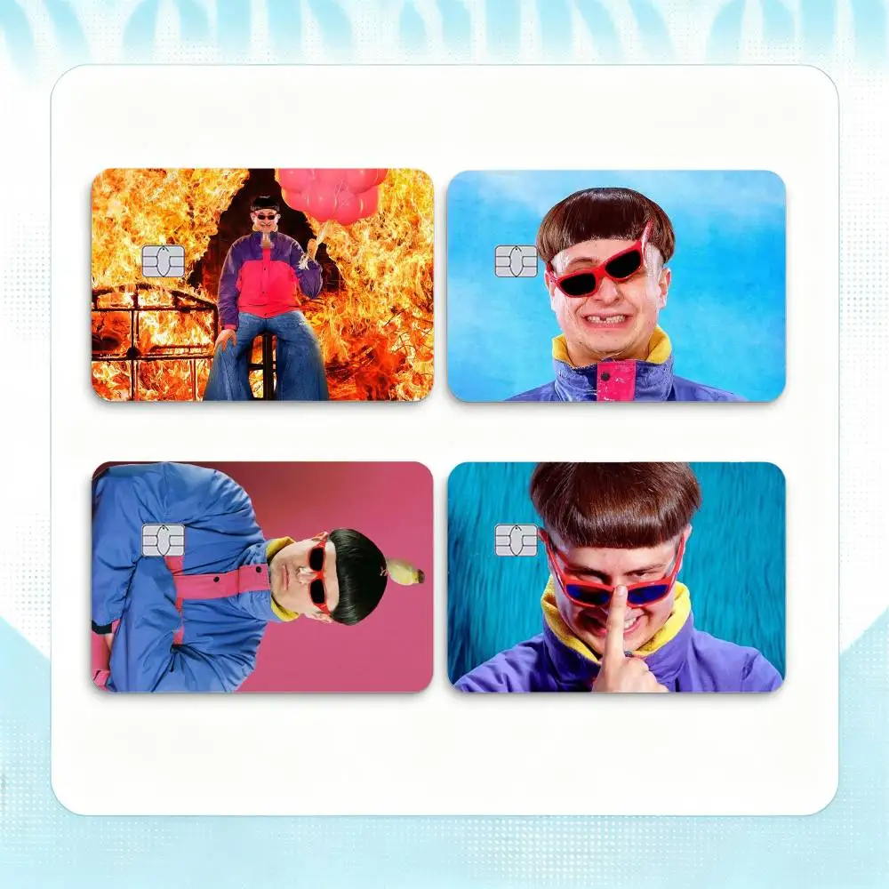 O-Oliver Tree Ugly is Beautiful  Credit Card HD Stickers Small Chip Waterproof Sticker Game Card Decal Gift
