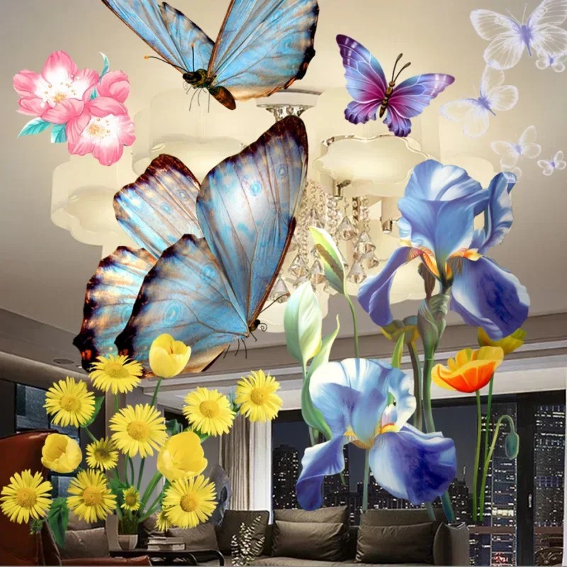 

Crystal Ceiling Lamp Modern Living Room Deluxe Bedroom Study Chandelier LED Intelligent Restaurant Indoor Decoration Lamps