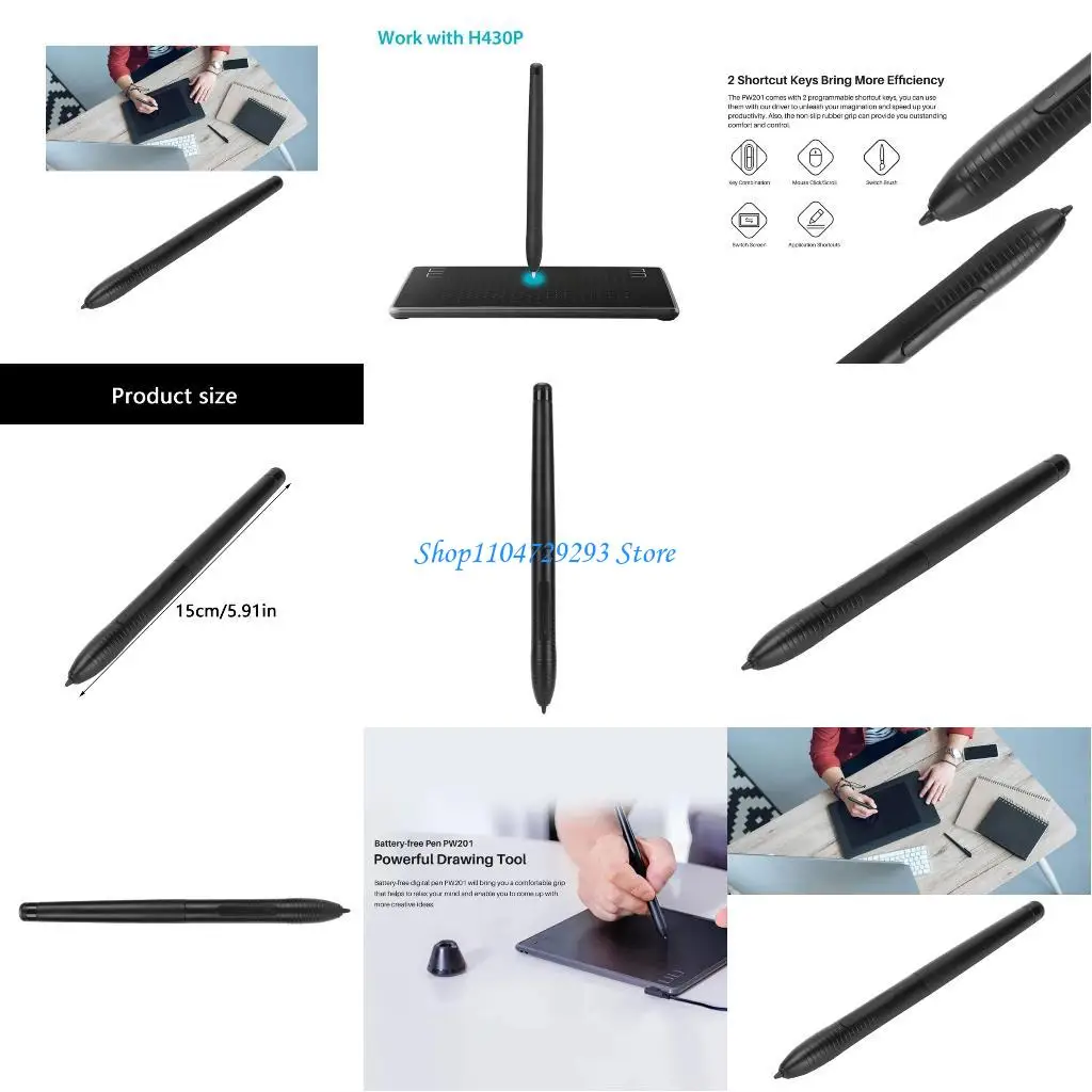 

Y2GD Universal Digital Styluses for PW201 H430P Tablets Precise Control Ergonomic