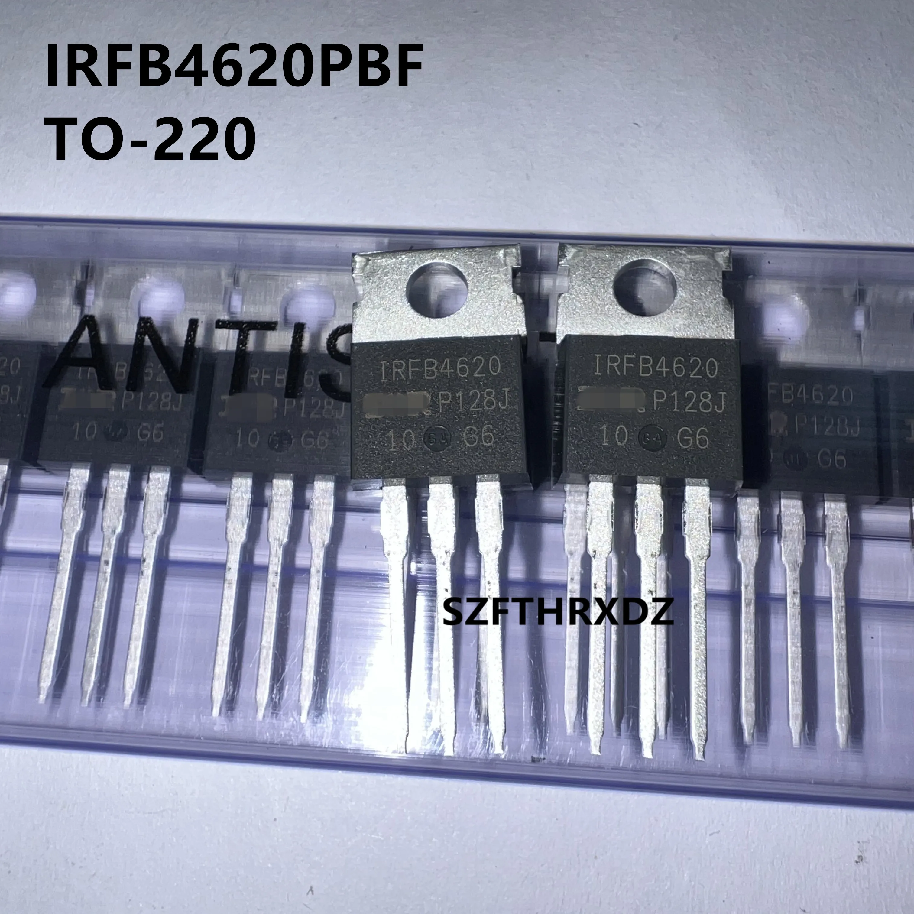 10pcs 100% New Imported Original  IRFB4620PBF IRFB4620 TO-220 MOS FET N-channel 25A 200V