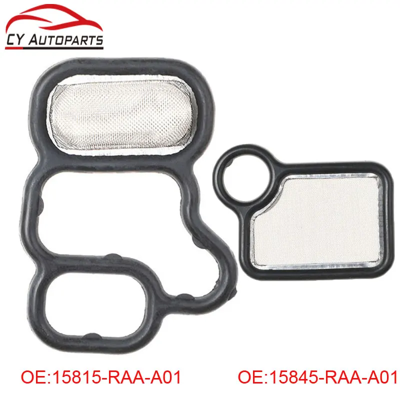 

YAOPEI 15815-RAA-A01 15845-RAA-A01 VTEC Solenoid Gasket And VTC Filter For Honda Accord