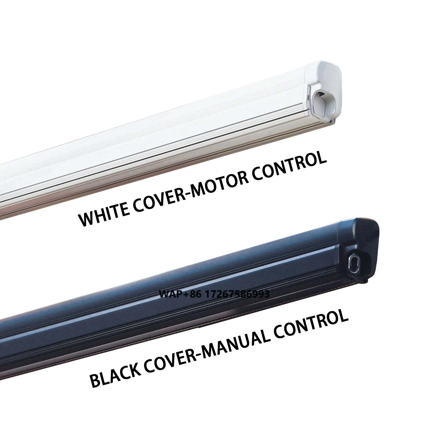 

Wareda Wholesale Rv Camper Full Cassette caravan Trailer Retractable Motorthome Camper Van Awning with Strip Light