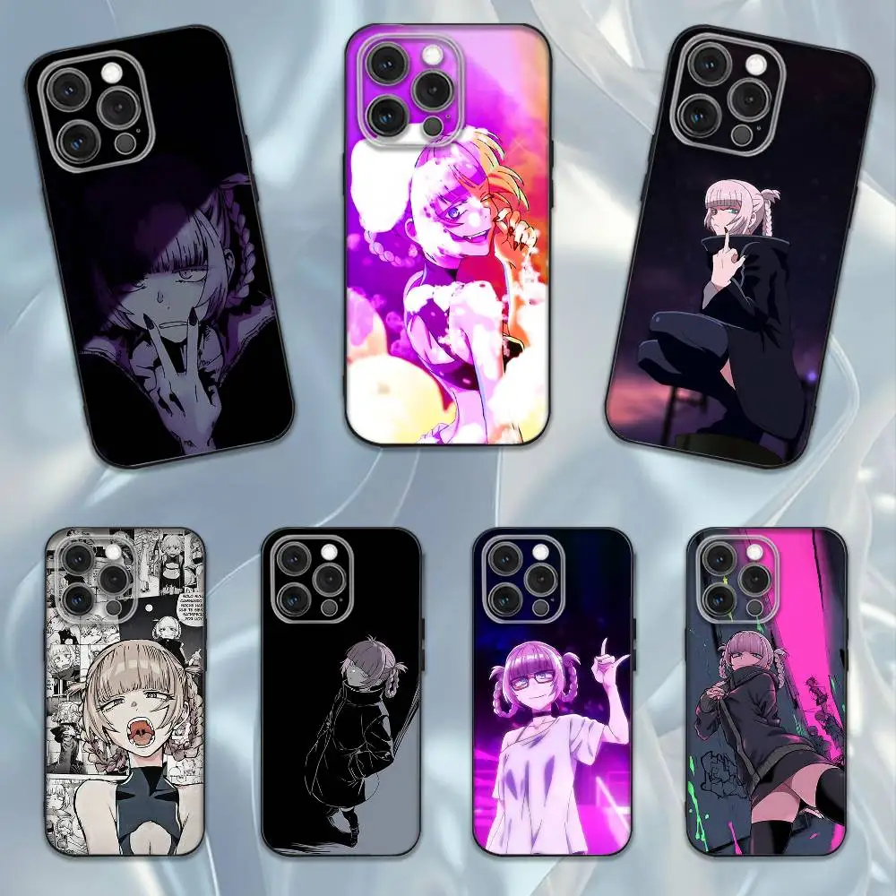 

Call of Night N-Nazuna nanakusa Phone Case For iPhone 16e,16,15,14,13,12,11,Pro,X,XS,Max,XR,Plus,Mini Soft Black Cover