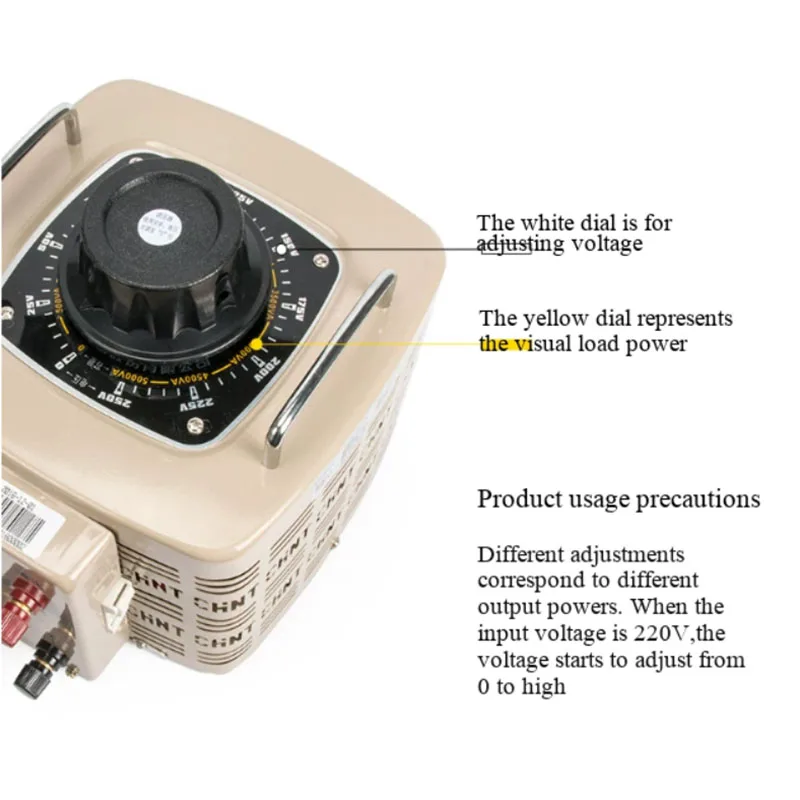 Voltage Regulator TDGC2-0.2/0.5/1/2/3/5KW Single-Phase Voltage Input 220V