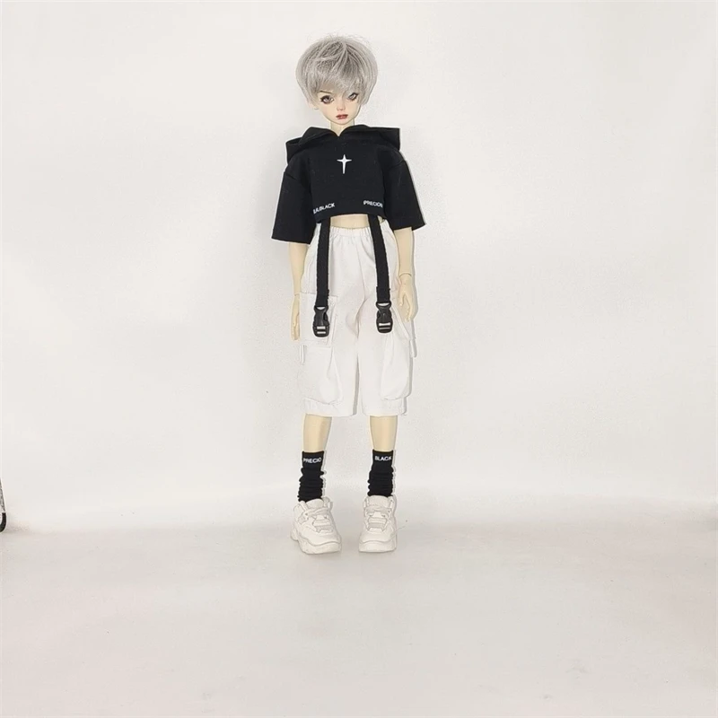 

BJD doll clothes suitable for 1/4 size All-match sweatshirt suitclothes set doll accessories (3 points)