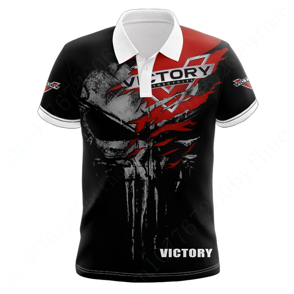 

Victory Clothing Harajuku Golf Wear Unisex Polo Shirts And Blouses Anime T Shirt For Men Casual Breathable Short Sleeve Top